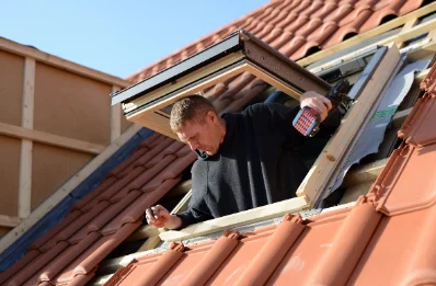 Pose de fenêtres de toit Velux à Hochstett